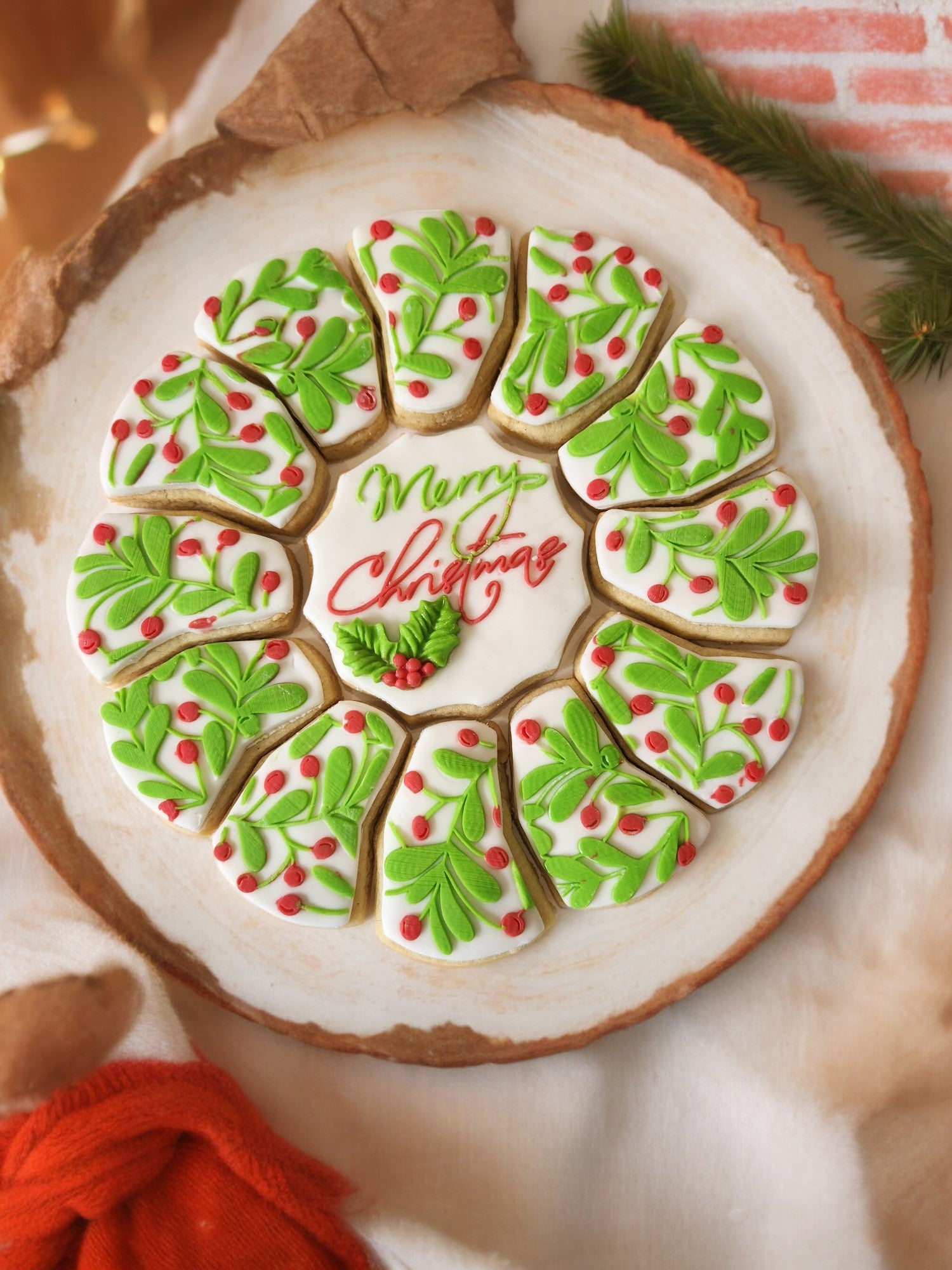 Fondant Sugar  Platter