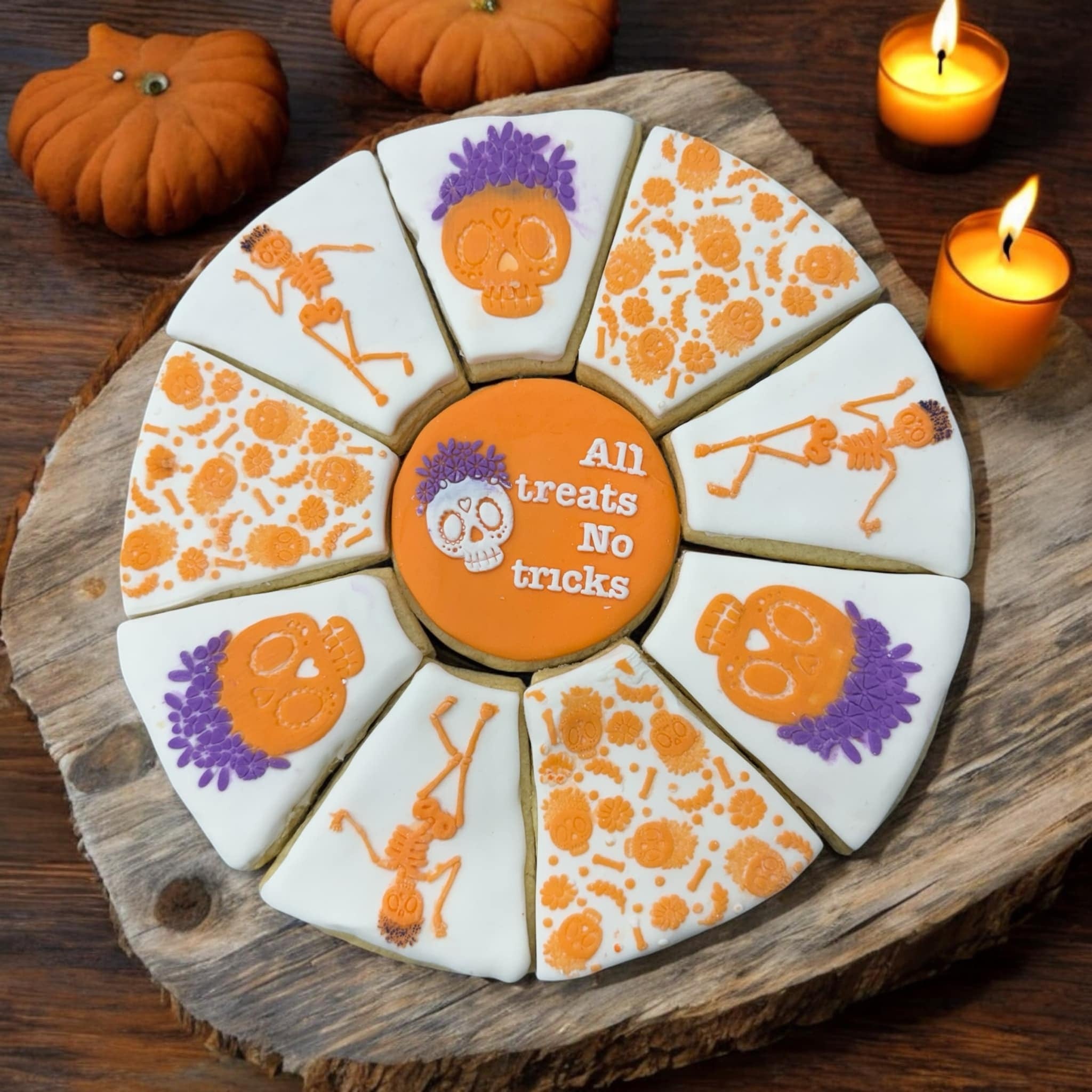 Fondant Sugar  Platter